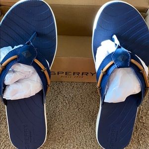 New. Sperry Flip Flops